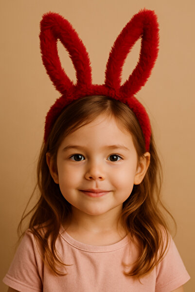 seymenbıçakçılık Coroană cu urechi de iepure de pluș – Accesoriu pentru petre...