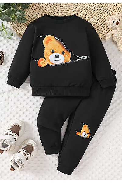 CACTUS COLLECTION Hanorac cu glugă Set de îmbrăcăminte pentru copii, din bumb...