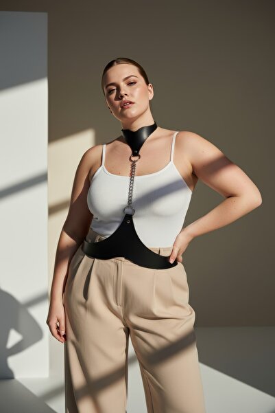 Angels Passion Plus Size Black Women's Belt