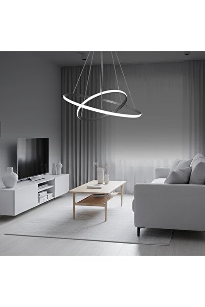 Holdak Roben 2'li Modern Sarkıt Led Avize