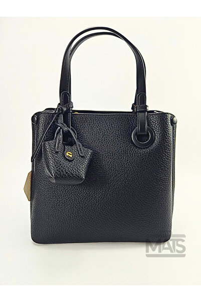 DSN Minimal Çantalı Siyah-Bakır El Ve Omuz Çantası 36019