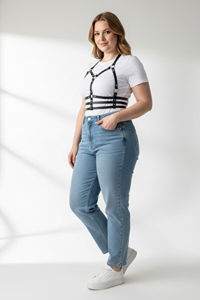 Angels Passion Plus Size Black Women's Belt