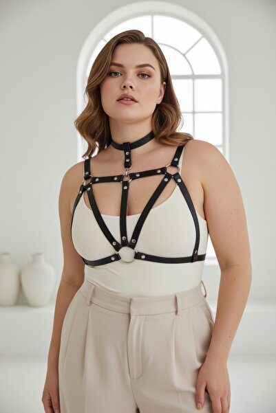 Angels Passion Plus Size Black Women's Belt