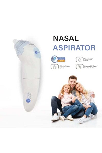 Afra شفاط الأنف AF-600NA، أبيض، يعمل بالبطارية، شفط لطيف
