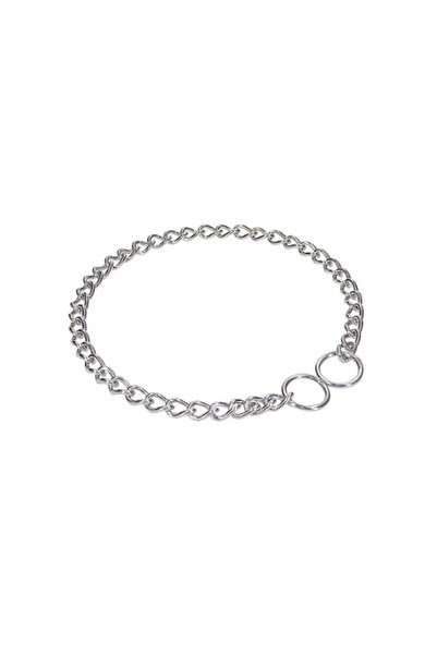 Doggie Eğitim Serisi Boğma Zincirli Köpek Boyun Tasması 3.5x50-60 Cm 3.5x40-5...