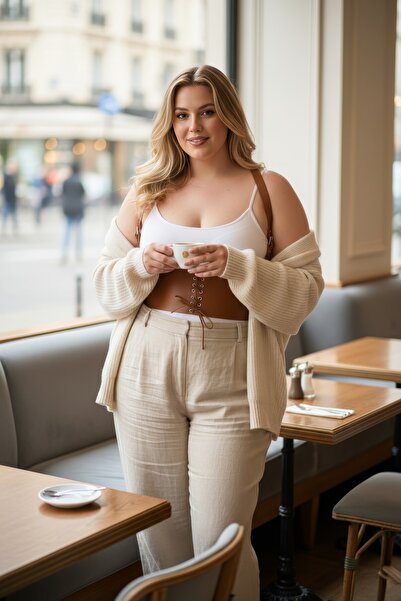 Angels Passion Oversized Tan Women's Belt