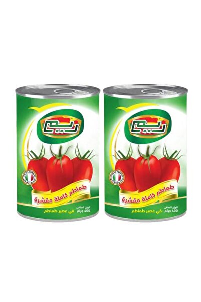 Reem طماطم كاملة مقشرة في عصير الطماطم – 2 × 400 غرام