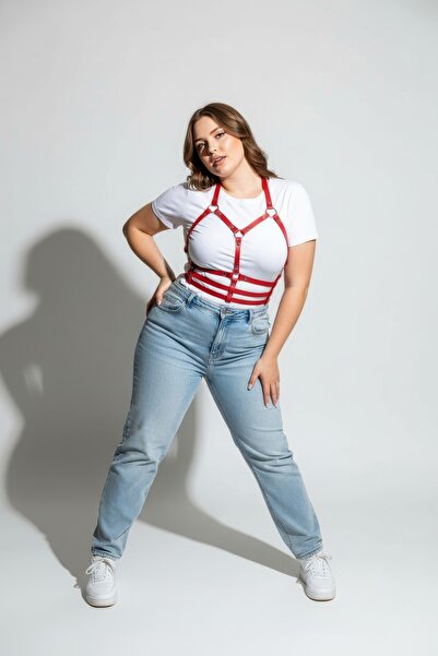 Angels Passion Plus Size Red Women's Belt