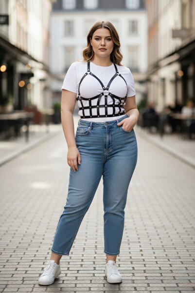 Angels Passion Plus Size Black Women's Belt