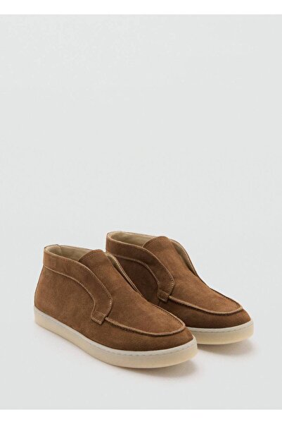 MANGO Man Süet deri yarım bot