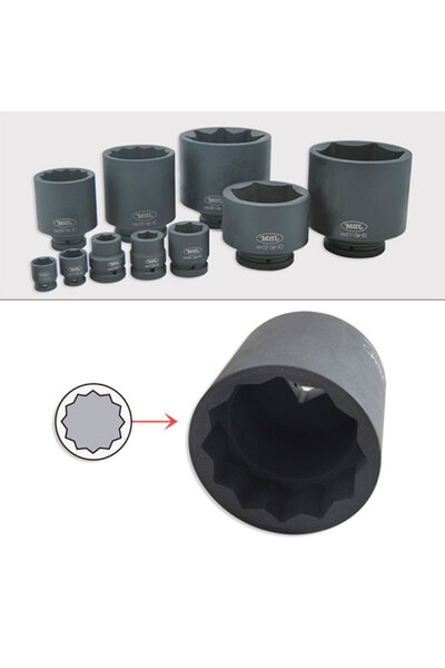 JBM Tubulara Impact 1/2` Xzn 36 Mm