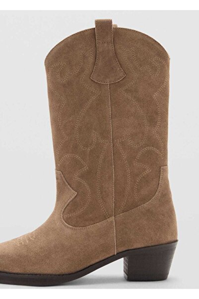 Mango Teen Kovboy tarz deri bot