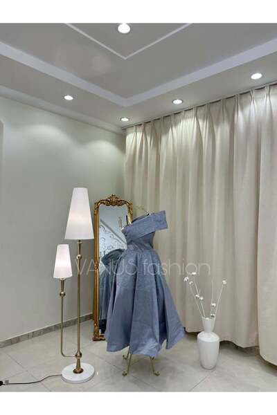 vanus fashion Midi Evening Dress 4002