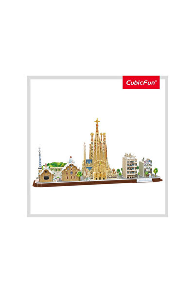 Cubic Fun CubicFun 3D Puzzle Barcelona 186 Pieces