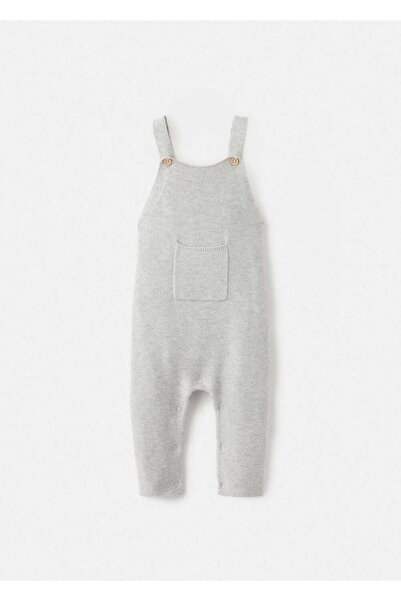 MANGO Baby Uzun triko tulum