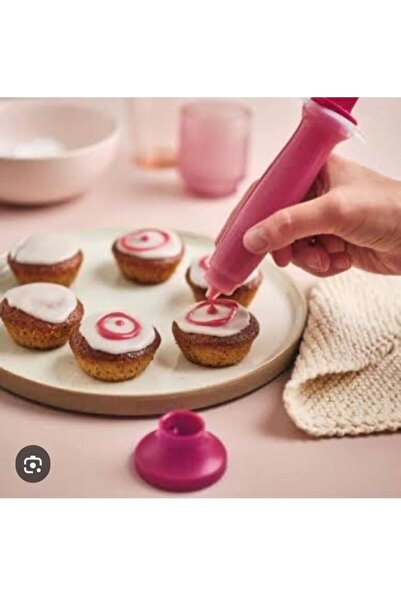 Tupperware dekoratif pasta süsleme kalemi