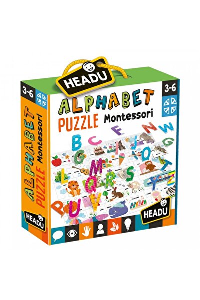 Headu Montessori - Puzzle Alfabet 3D