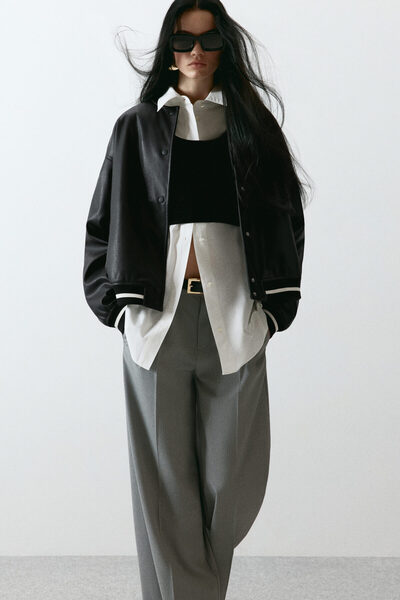 H&M Kaplamalı Pilot Ceketi