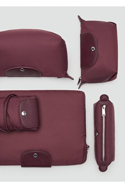 MANGO Woman Naylon fermuarlı kalemlik