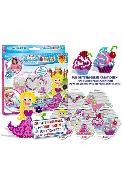 CRAZE Set de șabloane pentru meșteșuguri cu mărgele - Fete