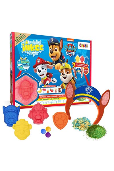 CRAZE - Set cadou pentru baie Inkee Patrula Cățelușilor cu 7 surprize