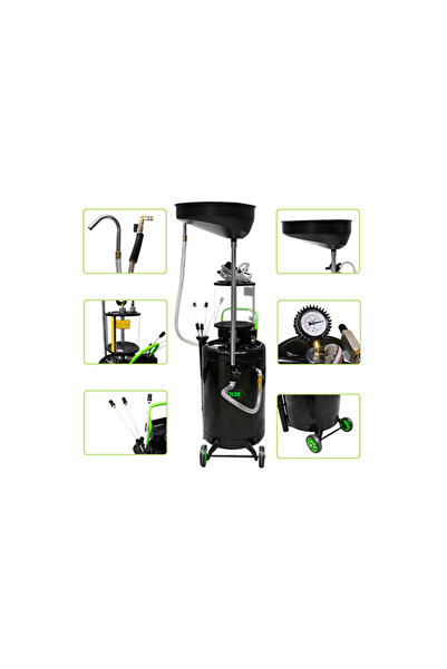 JBM Oil Collector With Suction System 90L