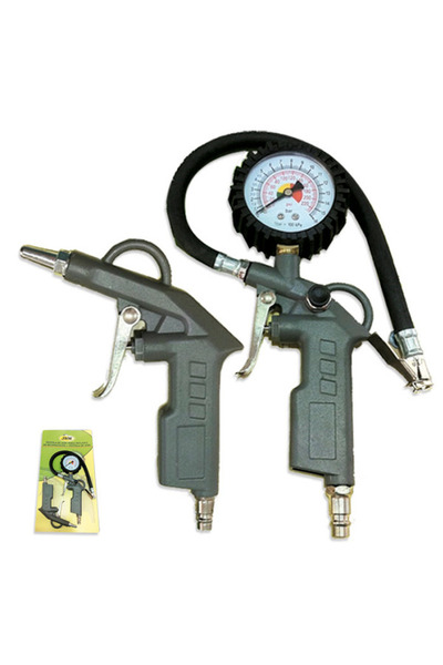 JBM Въздушен пистолет + пистолет за напомпване на гуми