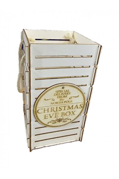 Casuta Culorilor Large Wooden Christmas Box - Special Delivery from the North Pole
