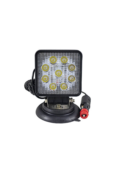 JBM Proiector De Lucru Cu Led. Patrat. Lumina Concentrata. Baza Magnetica