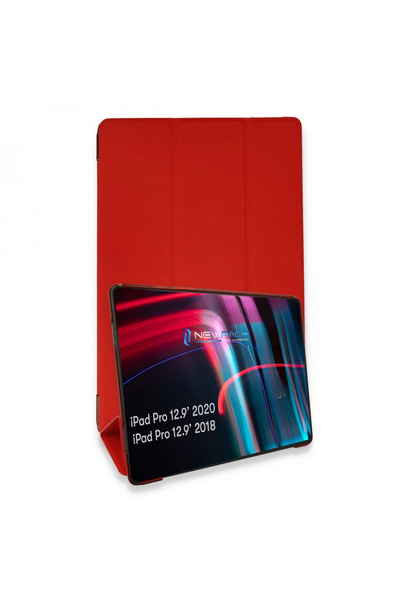 byhodi iPad Pro 12.9 (2021) Case Tablet Smart Case - Red