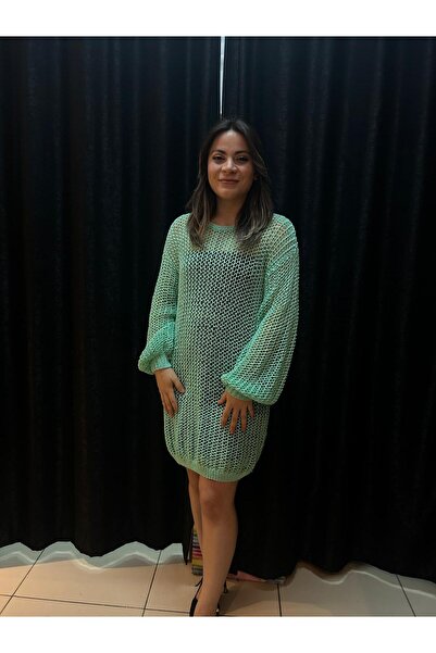 Elit Butik Hand-Knitted Fishnet Sweater