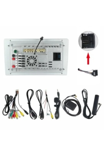 NAVI-ABC Navigation for Ford Focus 2 (2004-2011) - 9.5in 2K QLED, Android 13, 12GB RAM, 256GB, Octa-Core, 4G