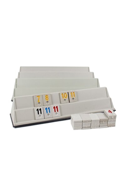 Z-Tools Set de joc din plastic Rummy (Remi) - Piknik Okey (cod 746)