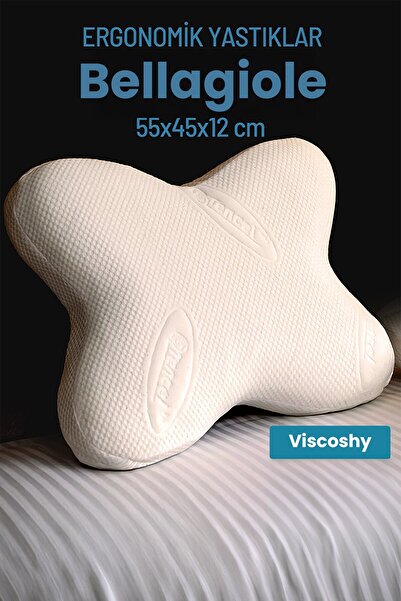 Viscoshy Bellagiole Feather Touch Premium Ortopedik Kelebek Visko, Lüks, Visc...