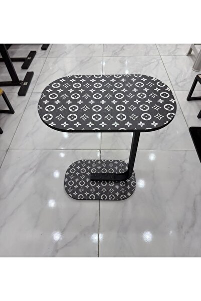 Generic Small C-shaped side table – a coffee table next to the sofa or bed for the living room and bedroom