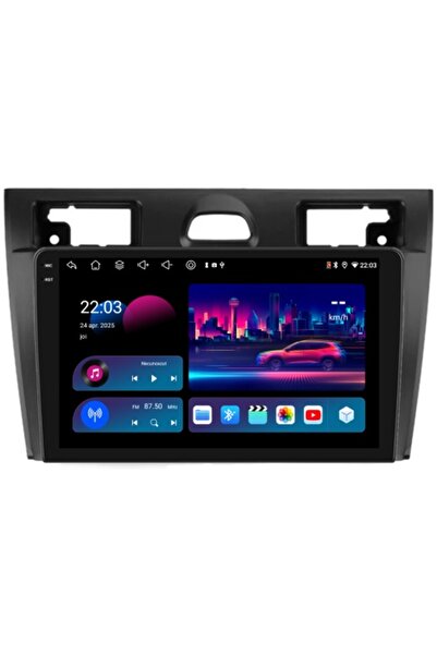 Piloton 9-inch Dedicated Navigation for Ford Fiesta 5 (2002-2008) 4GB/64GB Octa-Core