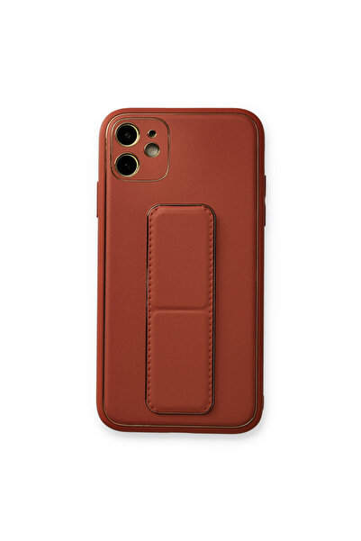 NewFace غطاء حماية لهاتف آيفون 12 مصنوع من جلد كوكو - فوشيا