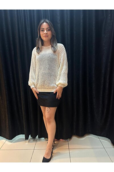 Elit Butik Hand-Knitted Fishnet Sweater