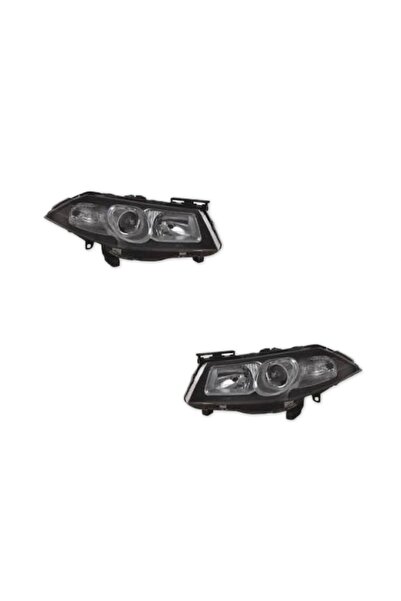 AYFAR Megane 2 Ön Far Takımı Siyah Mercekli Motorlu sağ sol