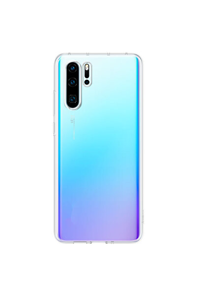 CaseWorld Huawei P30 Pro ile Uyumlu Kapak Kamera Korumalı Şarj Yeri Tıpalı Şe...