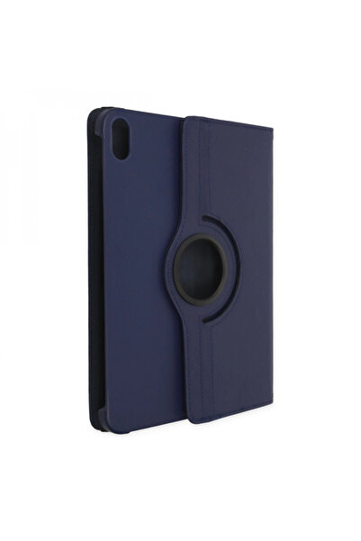 byhodi iPad 2022 10.9 (10Th Generation) Case 360 Tablet Leather Case - Navy Blue