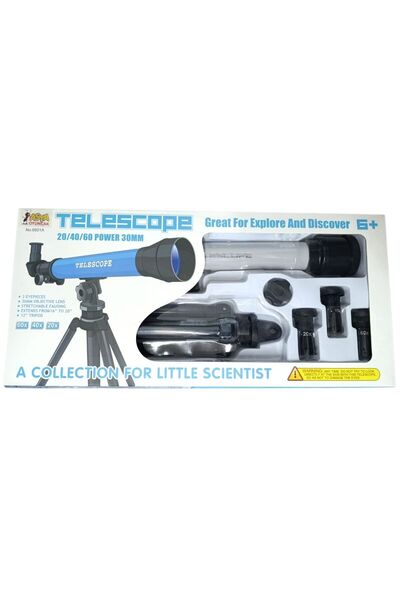 Asya Oyuncak Teleskop 19788-6601A-Gri