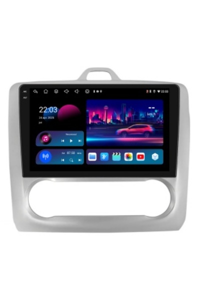Piloton Navigation for Ford Focus 2 (2004-2011) 9 inch 4GB 64GB Octa-Core