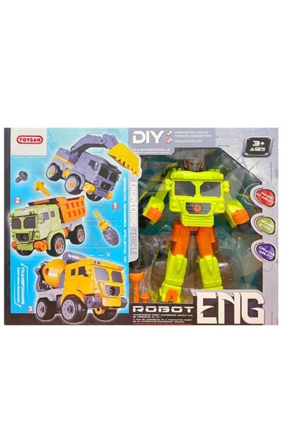 Toysan مجموعة البناء القابلة للتحويل إلى روبوتات AL13-A2