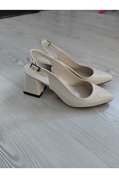 Henne Heeled Open-Back 7-Point Casual Shoes