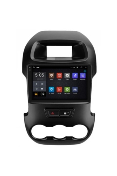 Piloton Dedicated Navigation for Ford Ranger (2011-2016) 2K, 8GB RAM, 256GB, Octa-Core