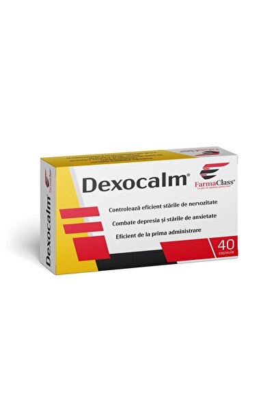 FarmaClass Dexocalm, 40 capsules, (Anti-stress supplement)