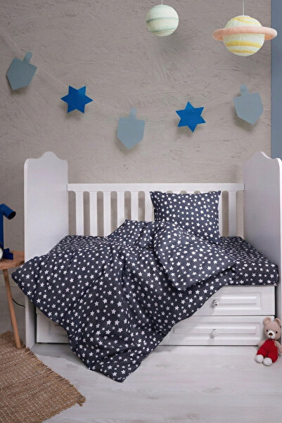 Comfort Home Baby Duvet Cover Set, Cotton, 100×150 Ranforce, Printed | Soft Baby Bedding