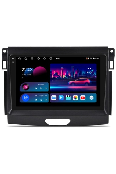 Piloton Navigație pentru Ford Ranger (2015-2022) 9 inch 4GB 64GB 8-core