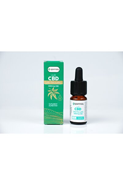 Qannaq CBD Oil 3000mg (30%), Broad Spectrum, 10ml,